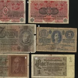 Старинные германские банкноты по 50р. Прекрасные подарки.