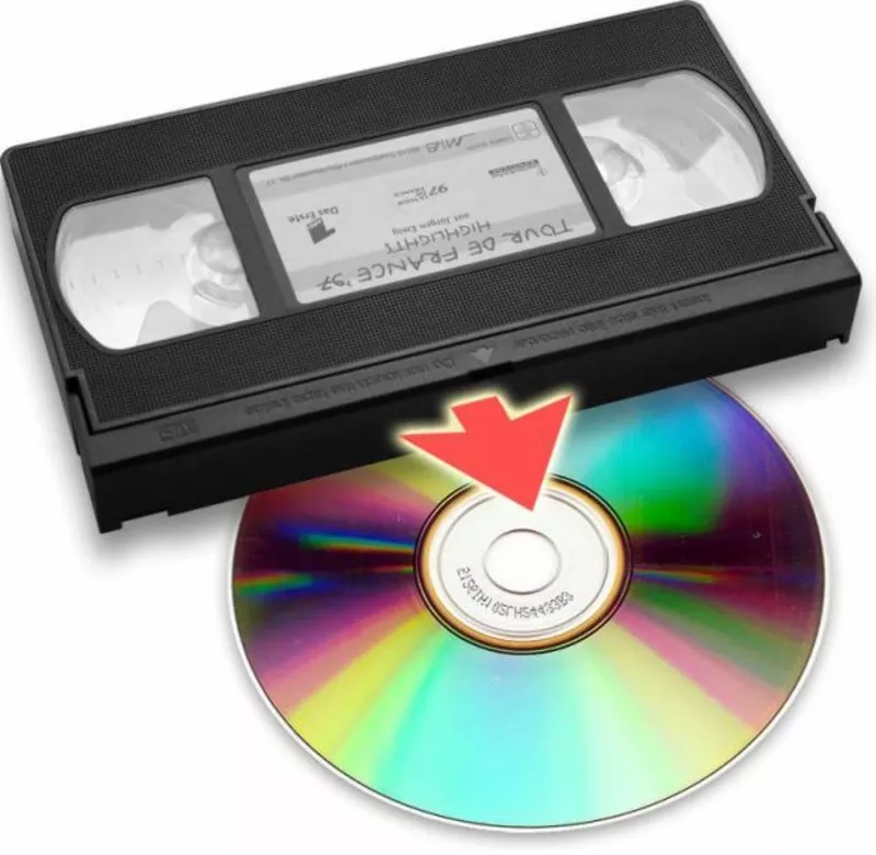 Оцифровка запись видеокассет VHS и mini DV на DVD ДИСКИ